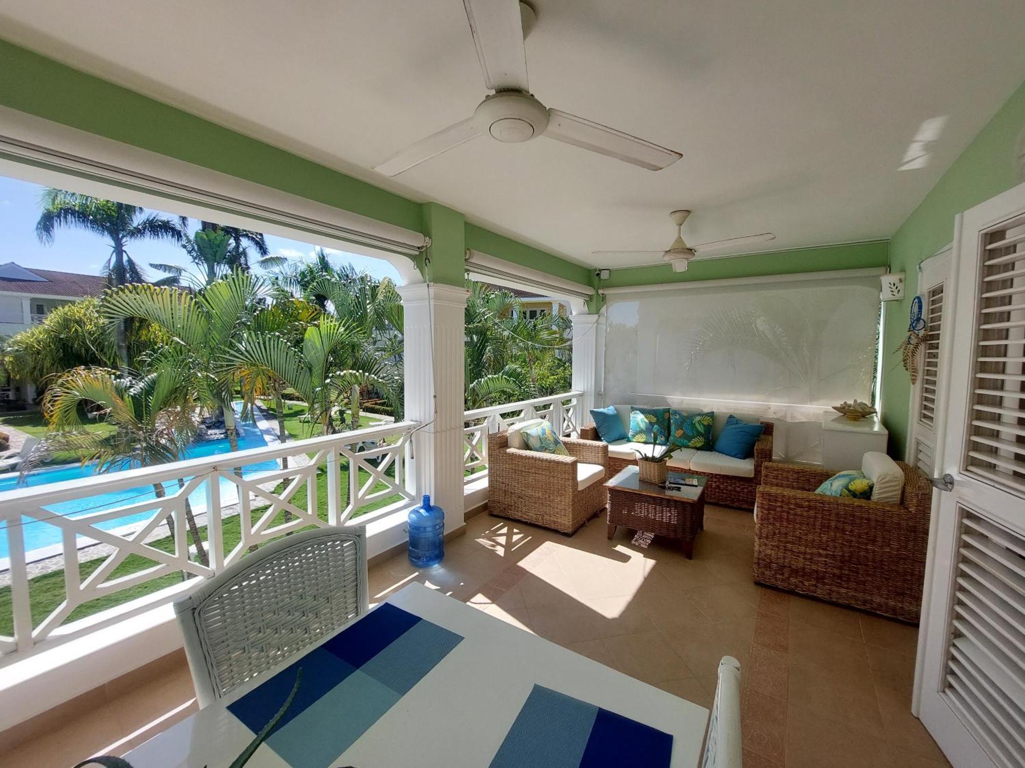 Superbe 2bd appart en résidence avec piscine -Playa Popi Las Terrenas Chambre photo